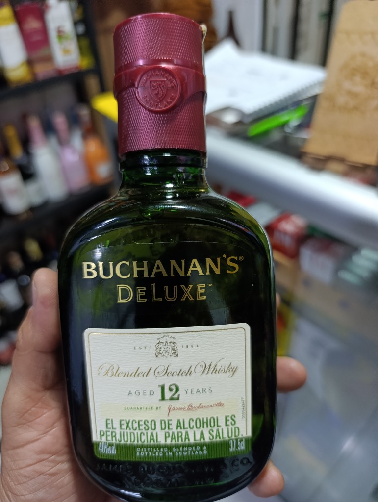 Buchanan's Deluxe Whisky 12 años x 375 ml