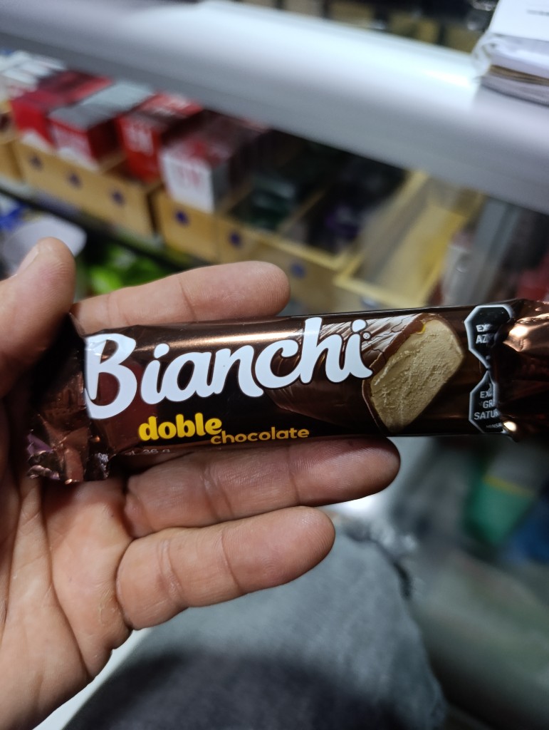 Bianchi barra doble chocolate