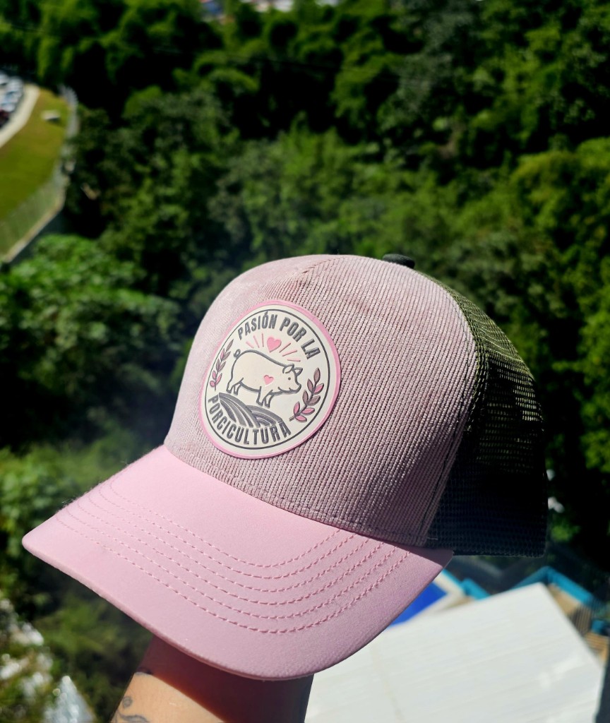 Gorra rosa Porcicultura