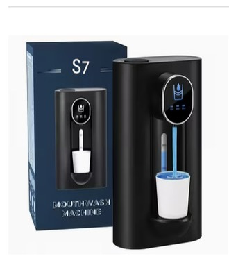 DISPENSADOR ENJUAGUE BUCAL RECARGABLE