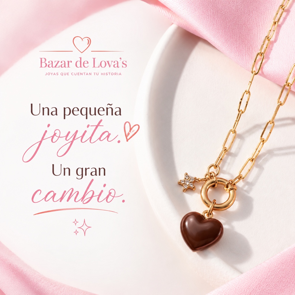 Corazón café