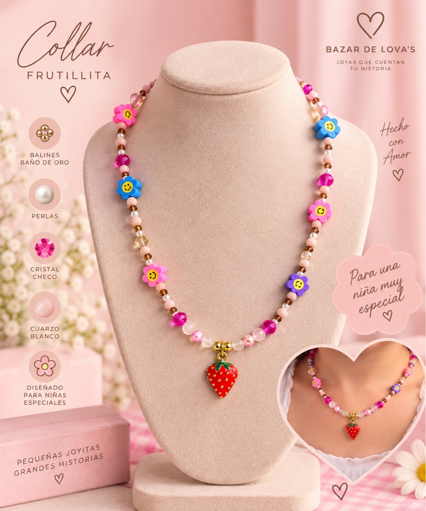 Collar Frutillita