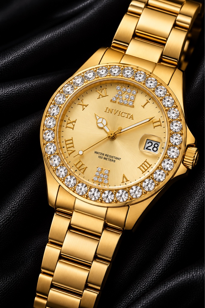 INVICTA Angel 15252 – Gold & Crystals