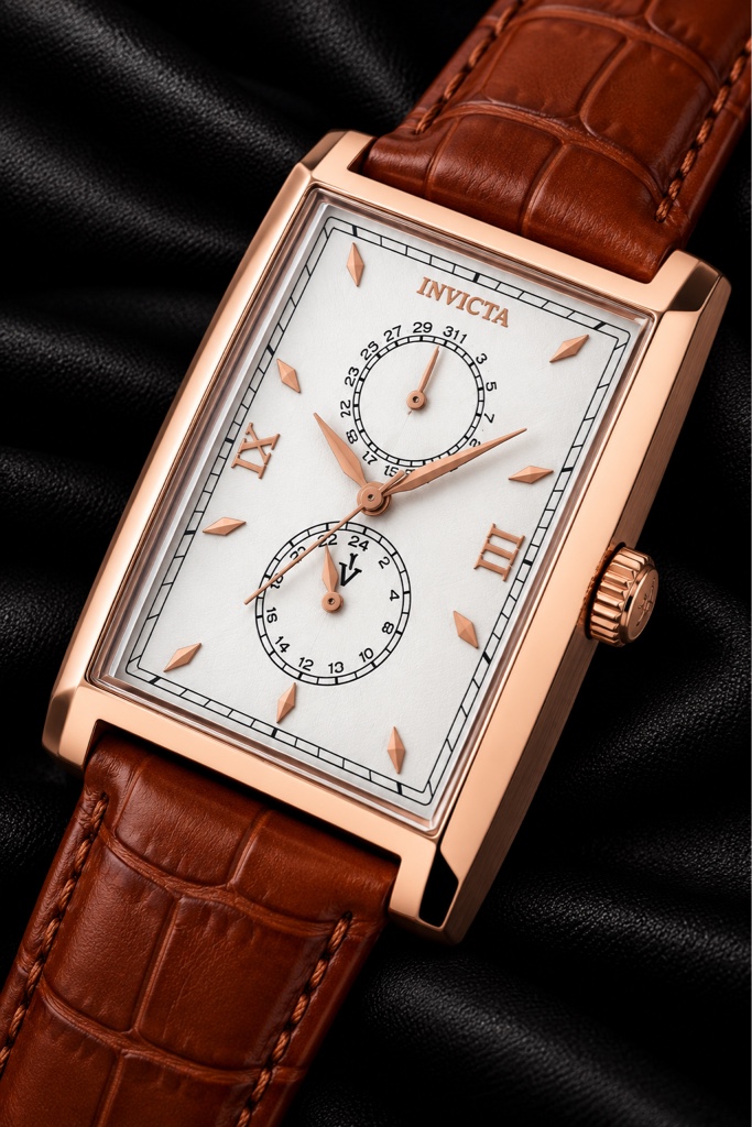 INVICTA Vintage Heirgraf 46858 – Rose Gold & Brown