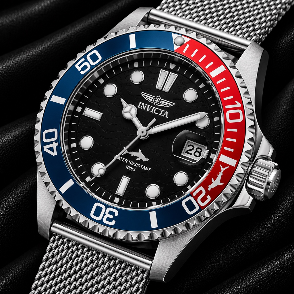 INVICTA Pro Diver 47176 – Pepsi & Black