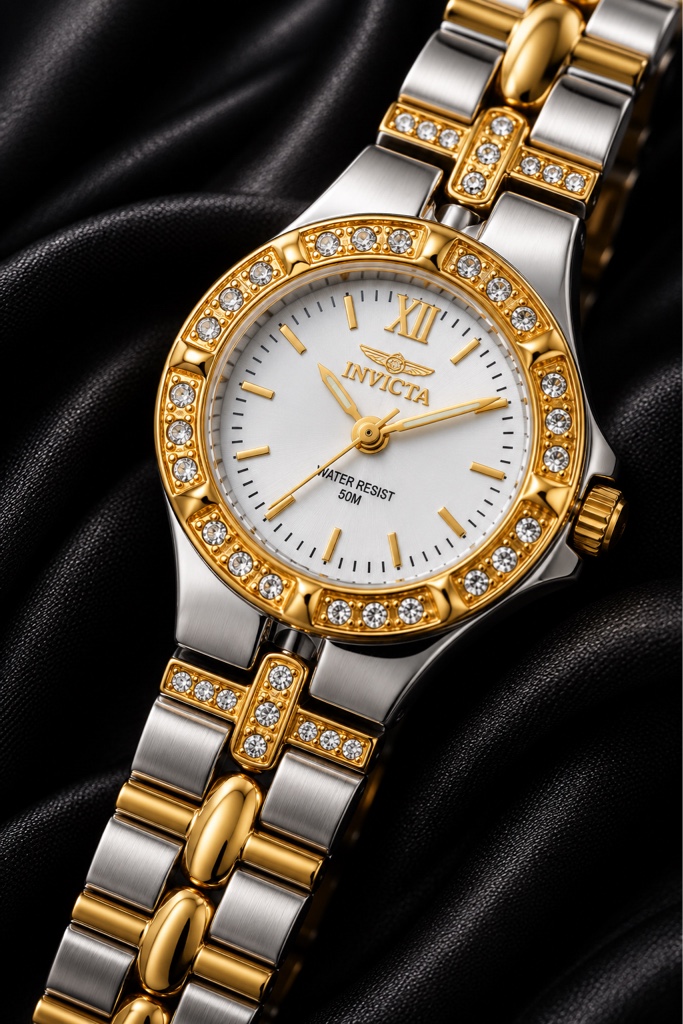 INVICTA Wildflower 0133 – Gold & Silver