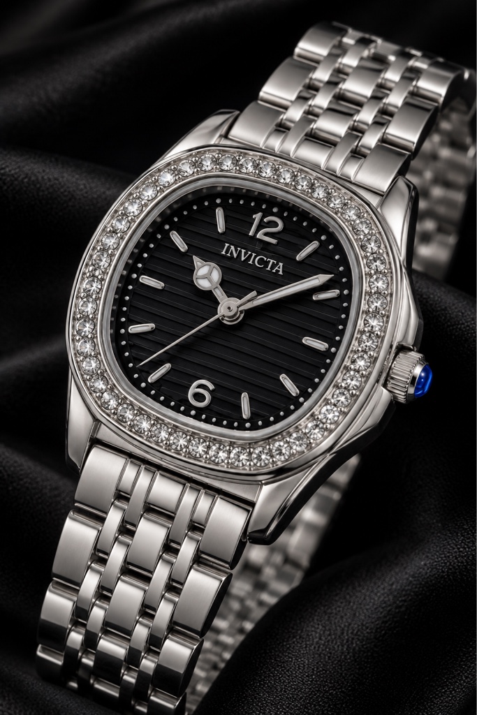 INVICTA Wildflower 69391 – Black & Silver