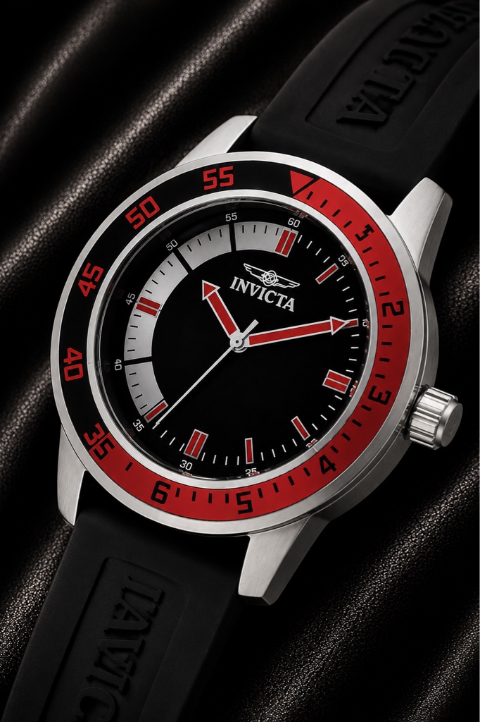 INVICTA Specialty 12845 – Black & Red
