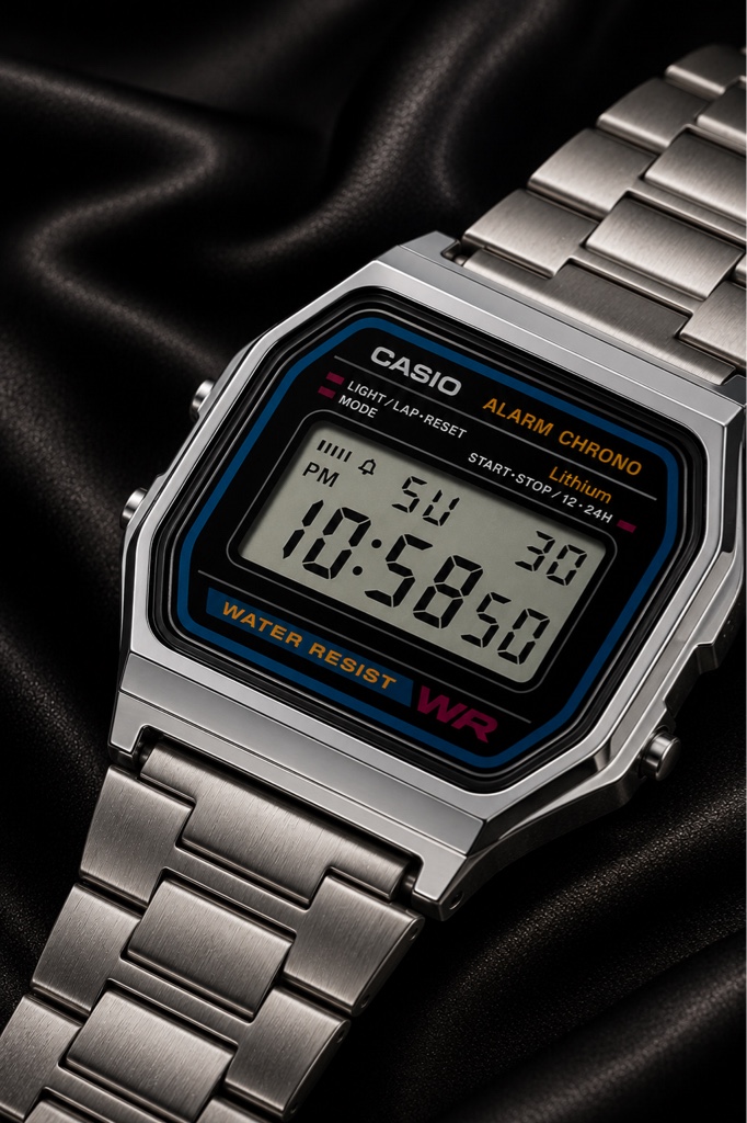 CASIO Vintage A158WA-1 – Silver