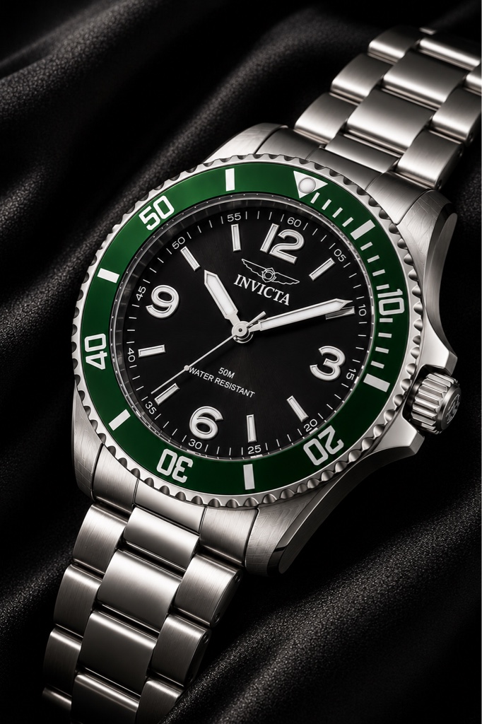INVICTA Specialty Rowan 49338 – Green & Black