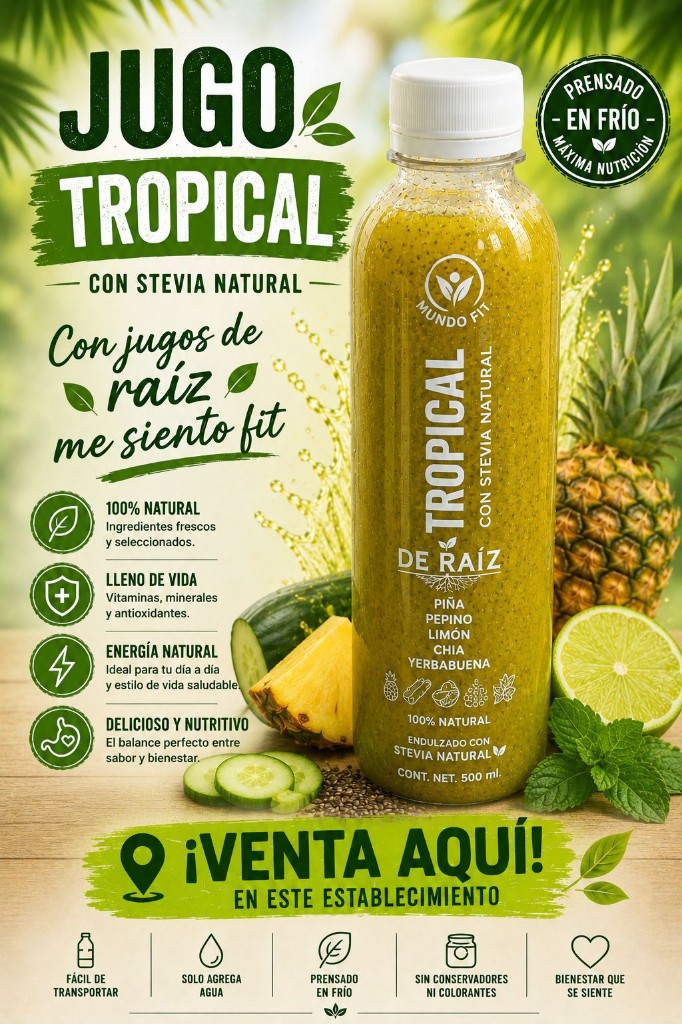 500 ml Jugo Verde