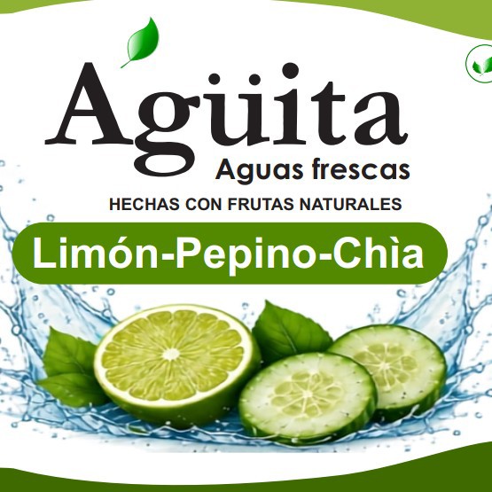 500 ml Limón-Pepino-Chía
