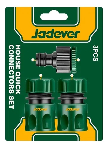 Set conectores para manguera 1/2” Jadever