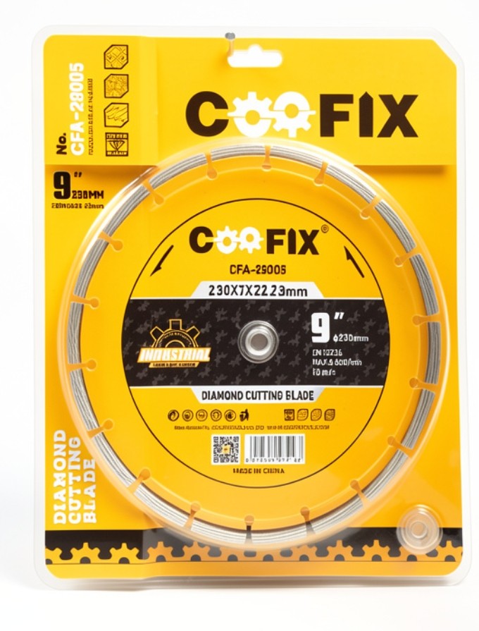 Disco de corte p/concreto 9" Coofix
