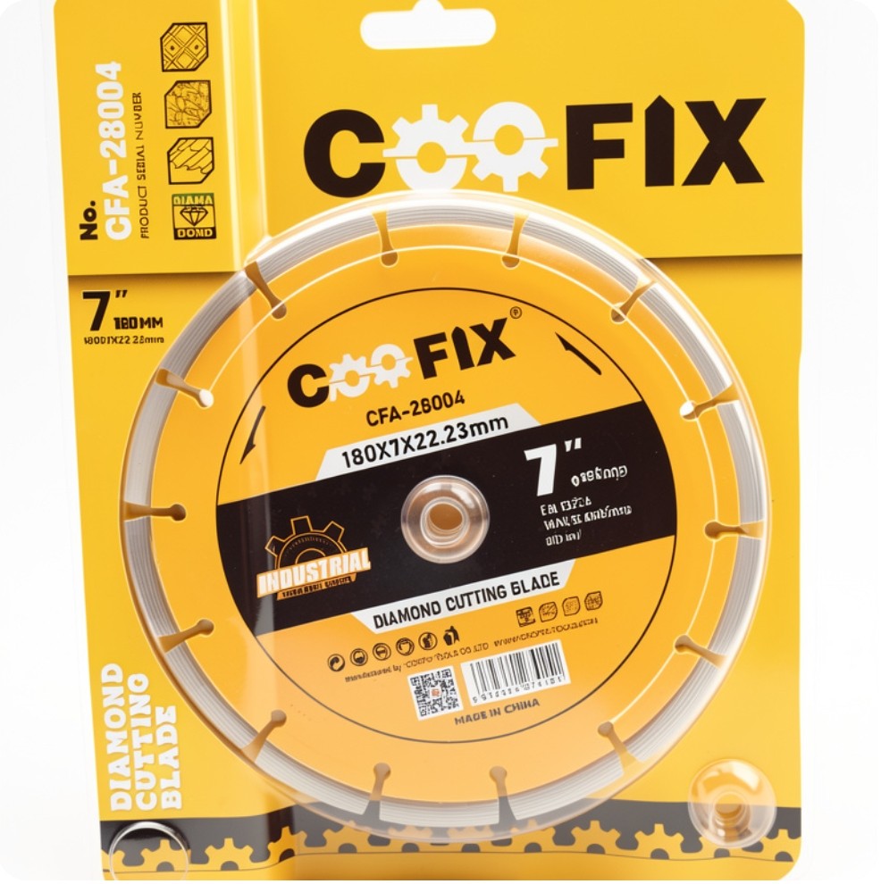 Disco de corte p/concreto 7" Coofix