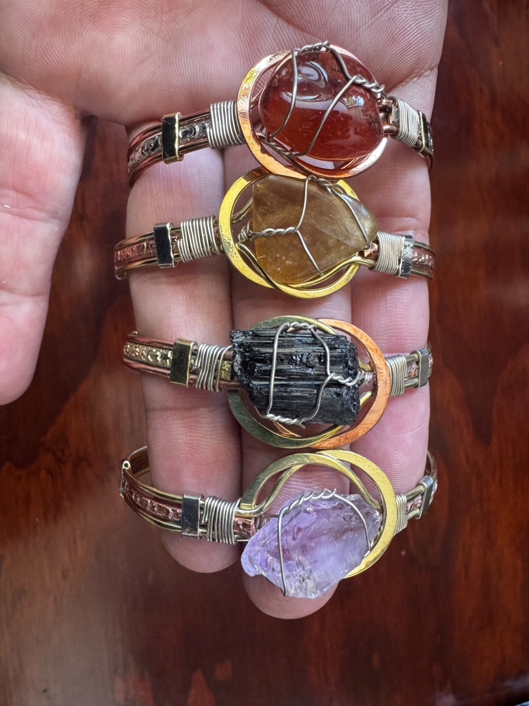 Pulsera tricolor rigida
