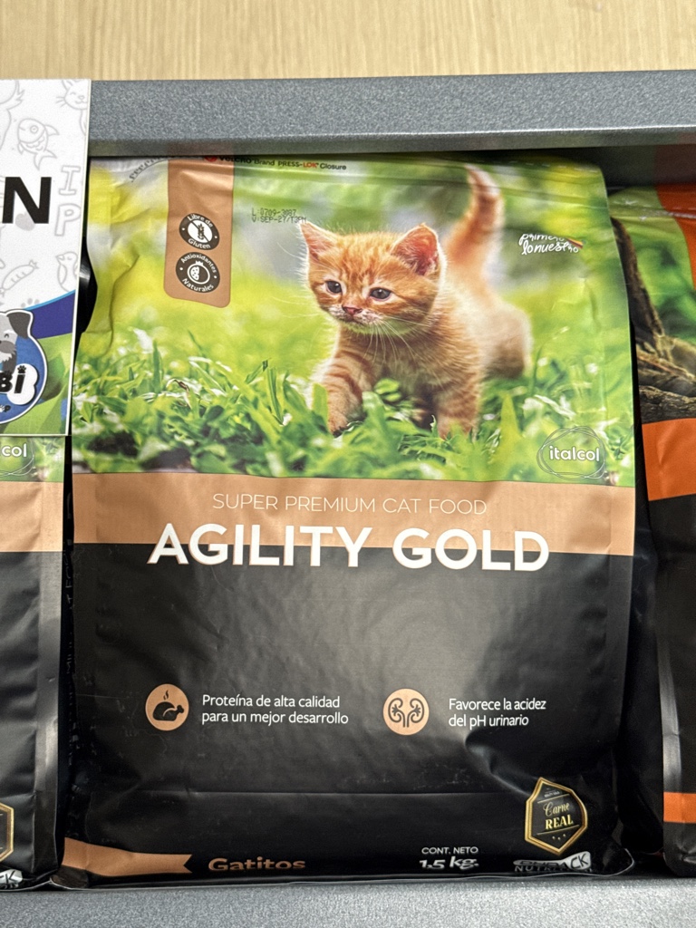Agility Gold Gatitos 1.5kg
