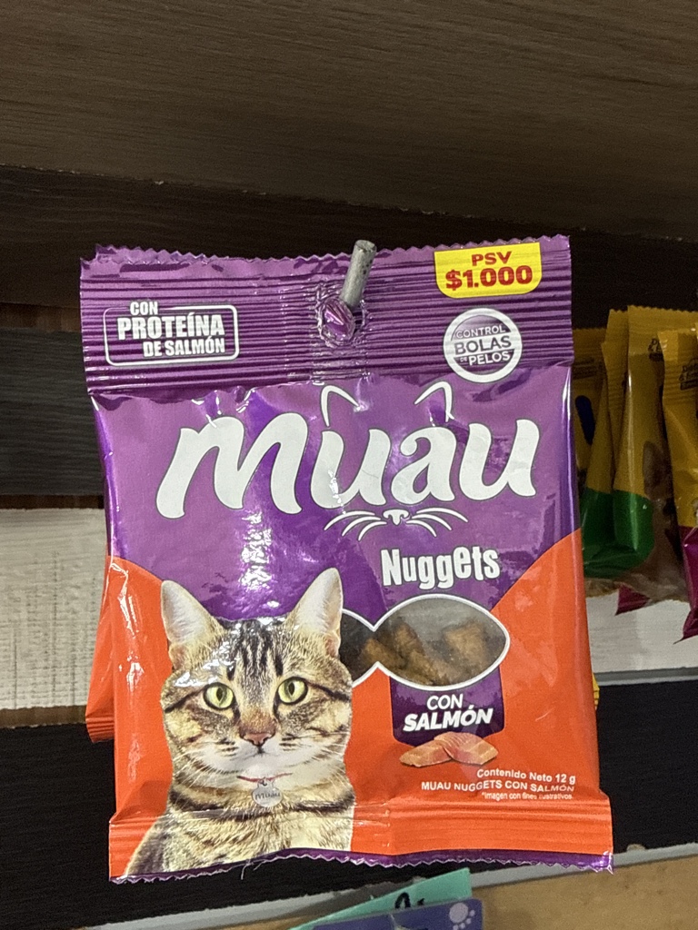 Muau Nuggets Salmón 12g