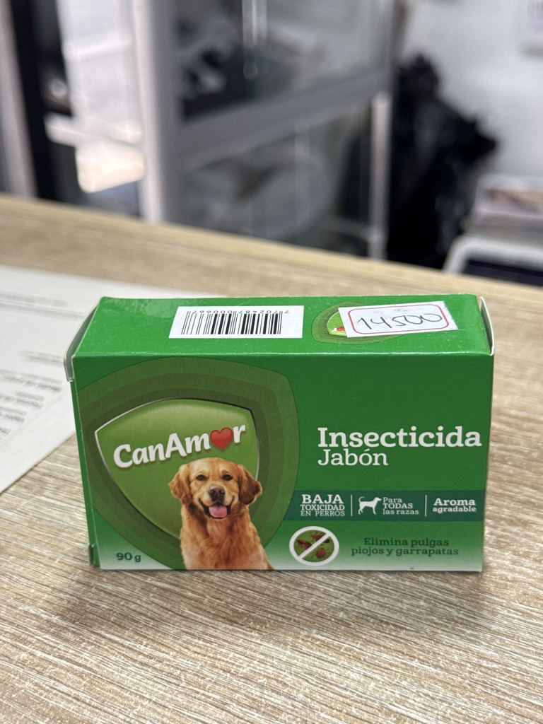 CanAmor jabon insecticida perros 90g