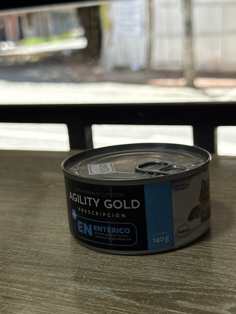 Agility Gold EN enterico gato 140g