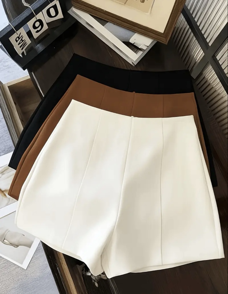 Shorts tiro alto
