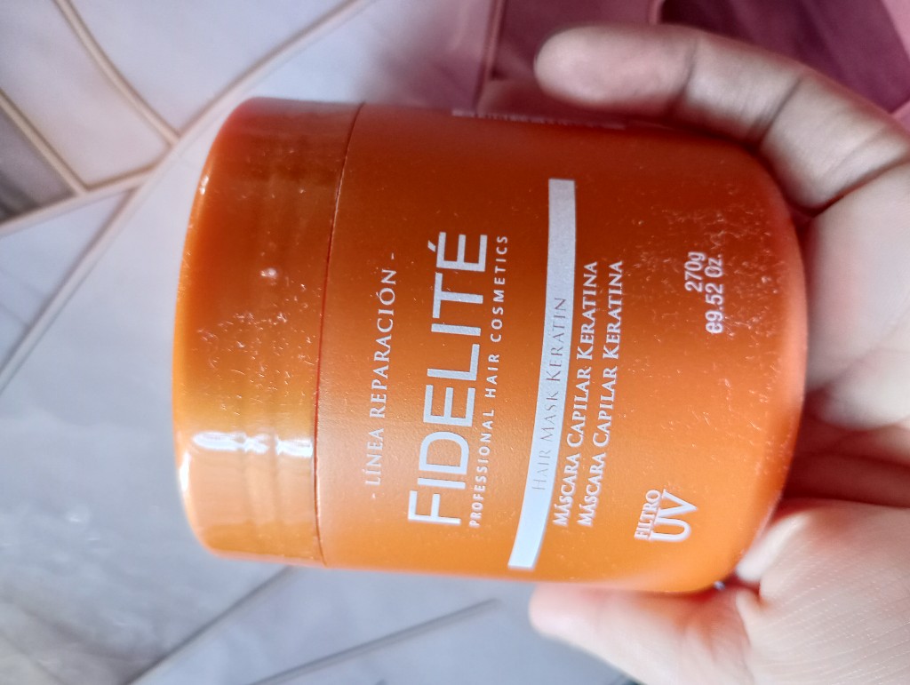 Máscara de Keratina de 270gr de fidelite