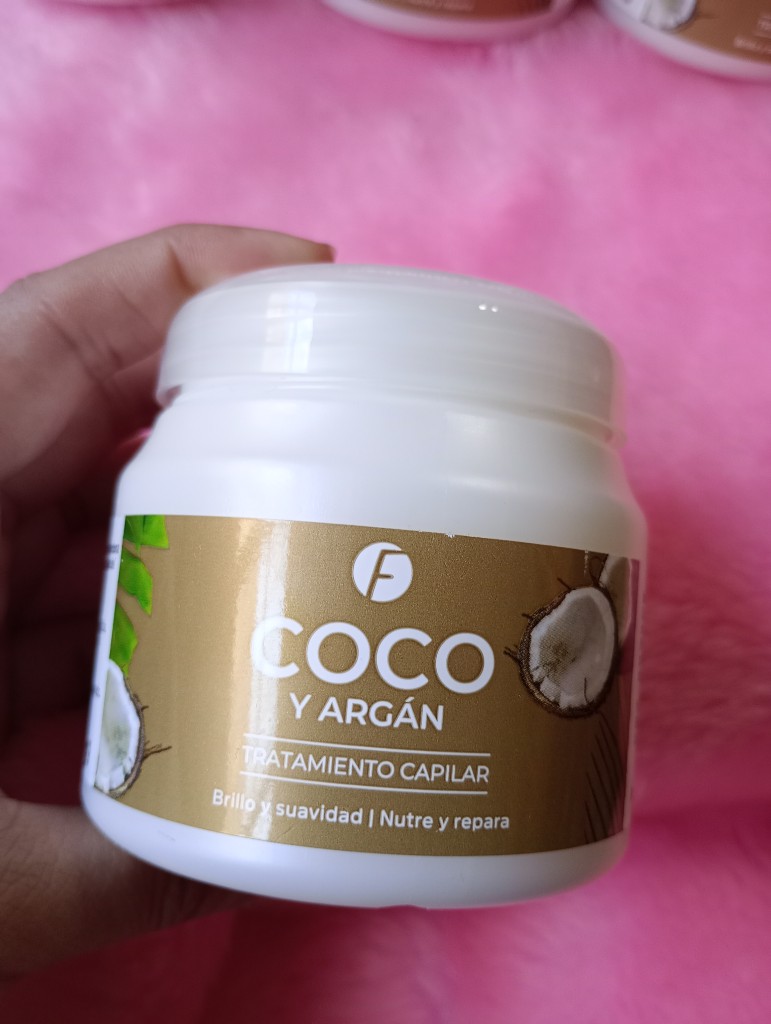 Máscara de coco y Argan de 240ml de frilayp