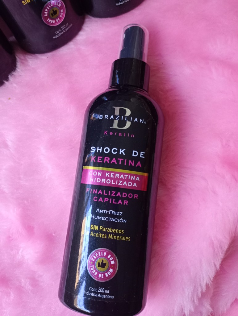 Shock de Keratina finalizador- real brazilian keratin