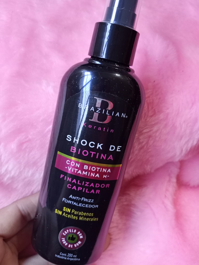 Shock de biotina- real brazilian Keratin