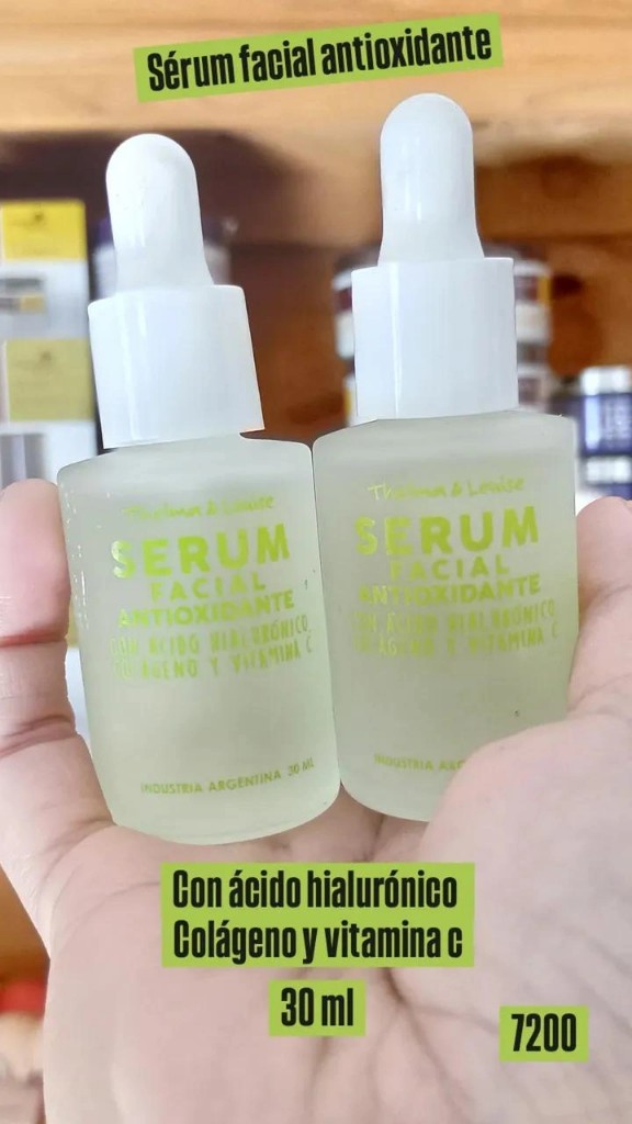 Sérum facial antioxidante