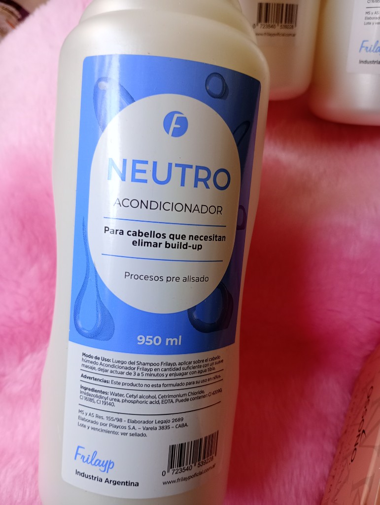 Shampoo ph neutro de frilayp de 950 ml