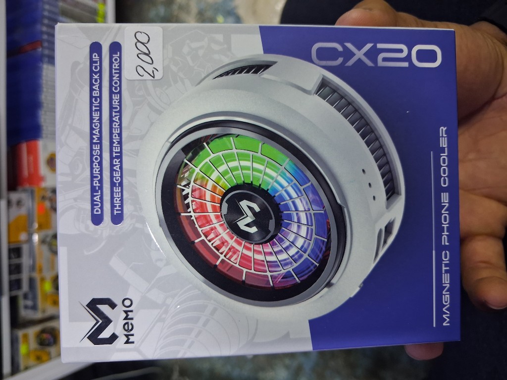 ​🔥 Enfriador Magnético Memo CX20 Pro - Radiador Gamer Inteligente (Nuevo)