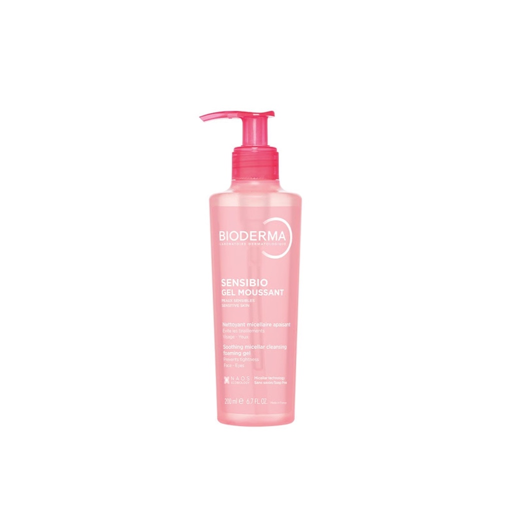 Sensibio Gel Moussant Pieles Sensibles 200ml BIODERMA