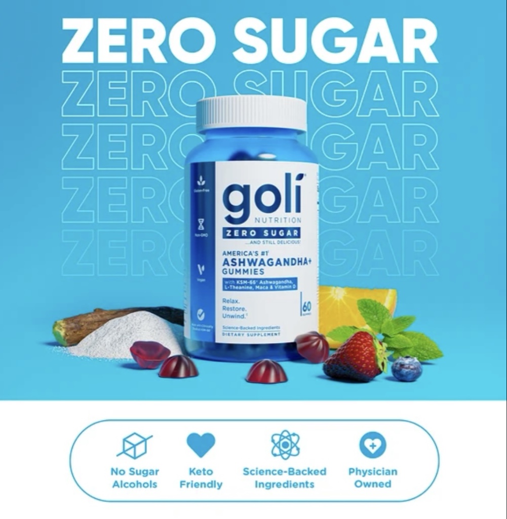 Goli zero sugar Ashwagandha