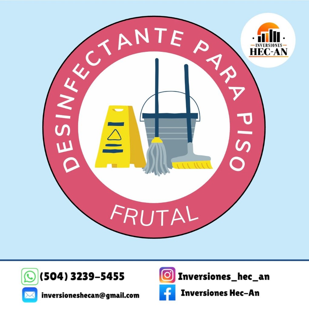 Desinfectante para piso - Frutal