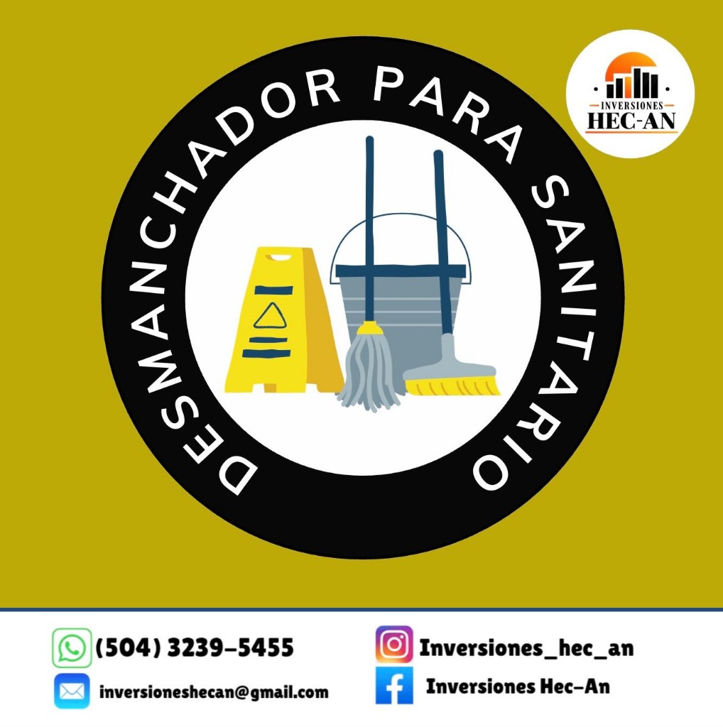 Desmanchador para sanitario