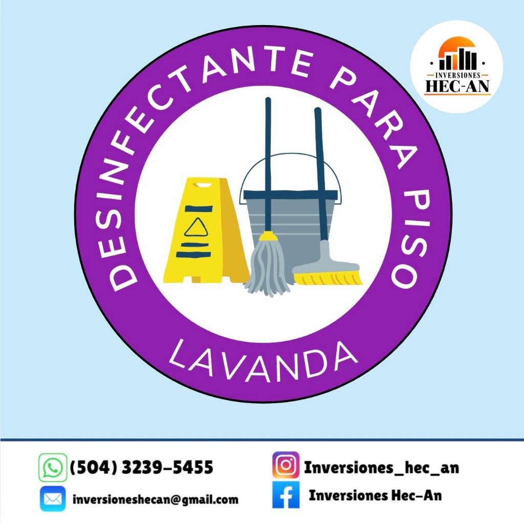 Desinfectante para piso - Lavanda