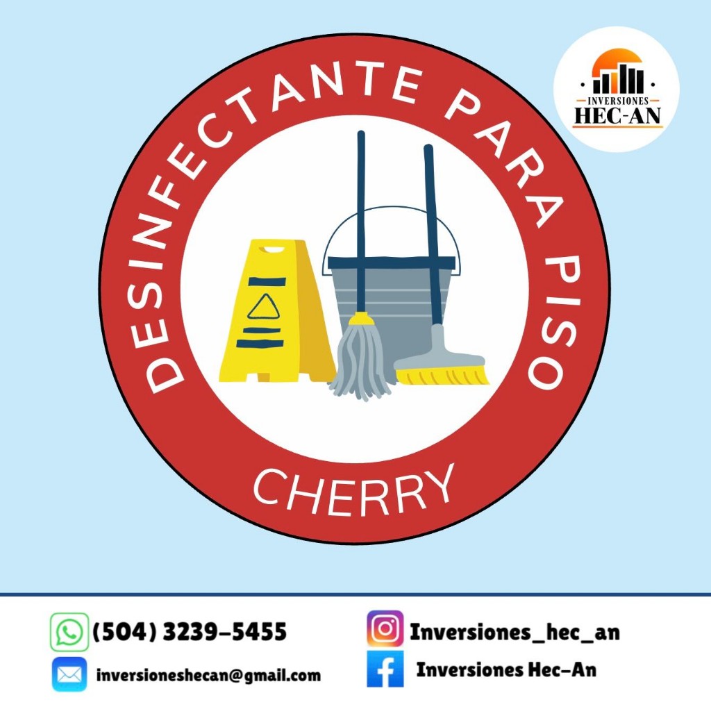 Desinfectante para piso - Cherry