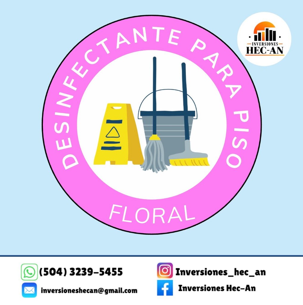 Desinfectante para piso - Floral