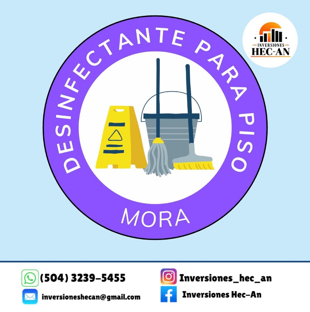 Desinfectante para piso - Mora