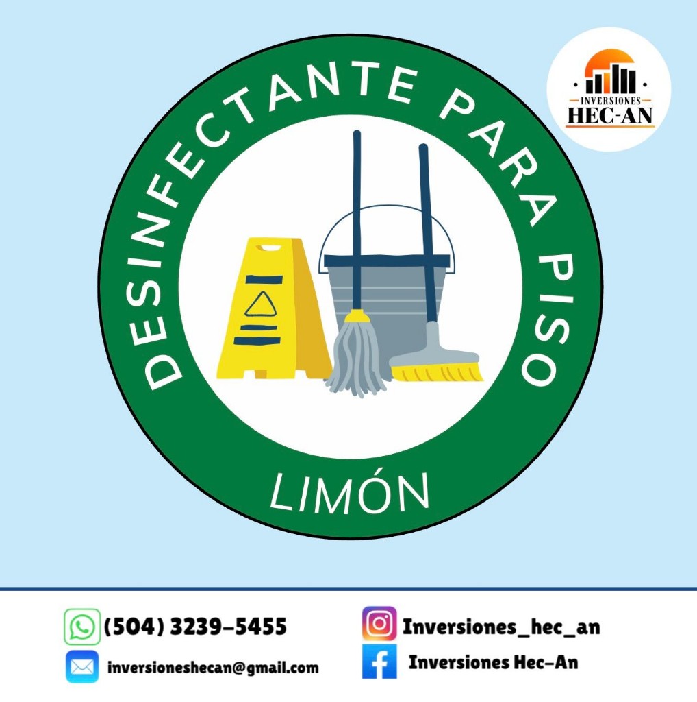 Desinfectante para piso - Limón