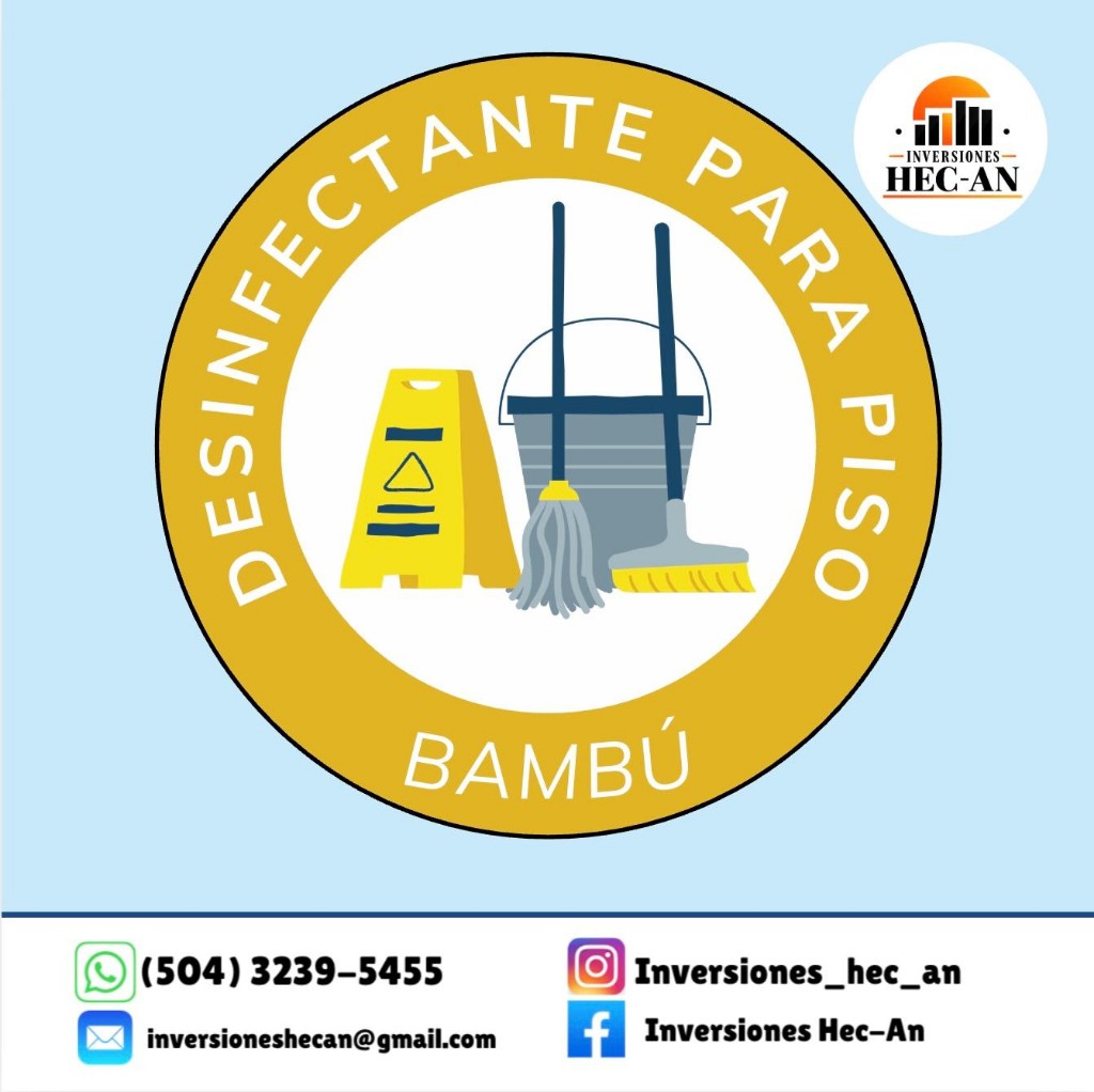 Desinfectante para piso - Bambú