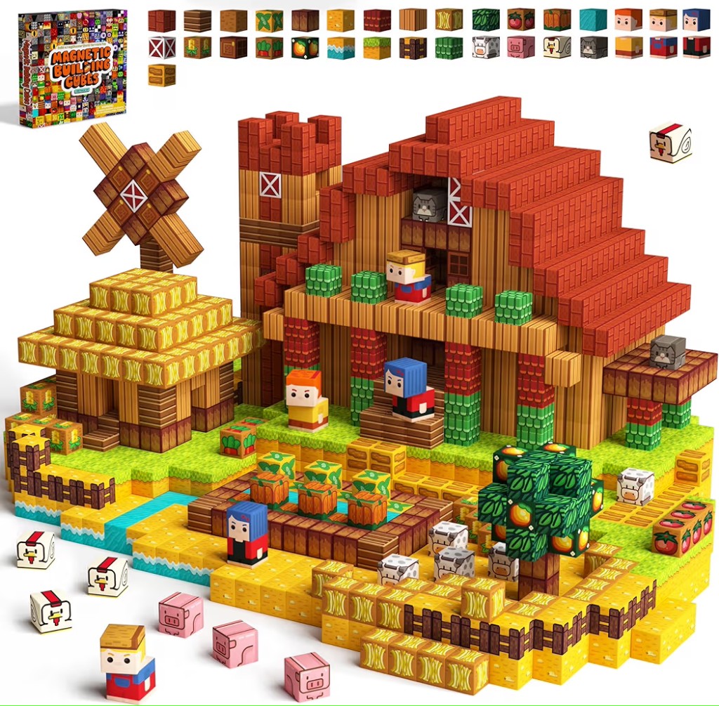 Bloques magnéticos granja