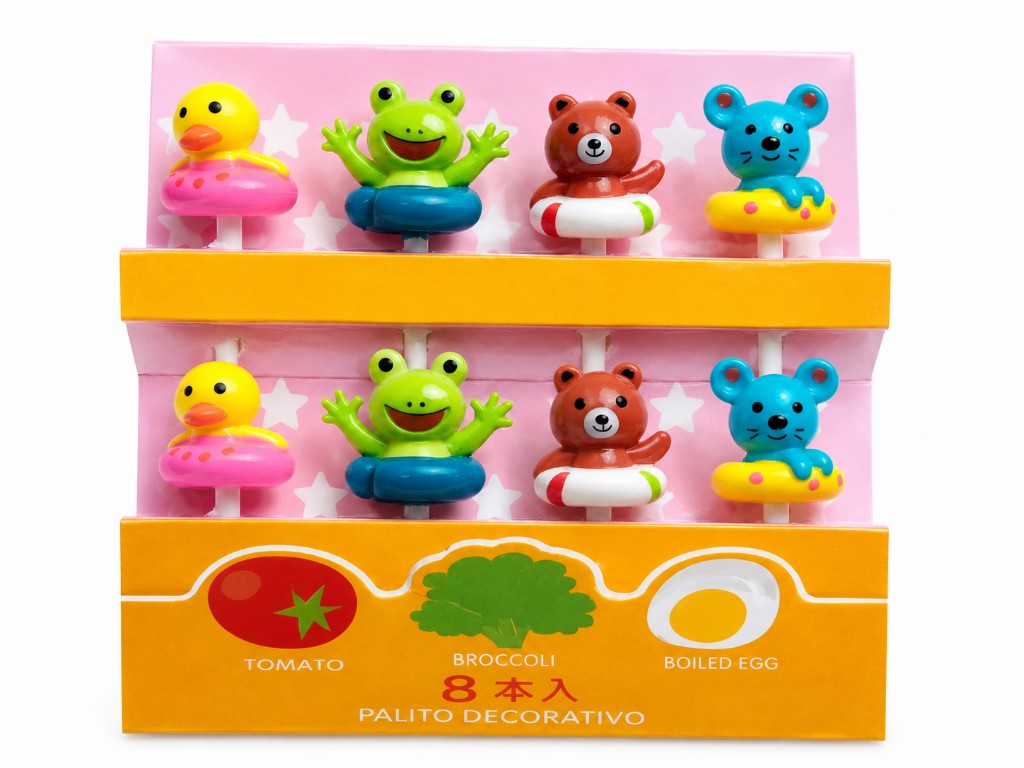 Set pinchos animalitos en flotadores