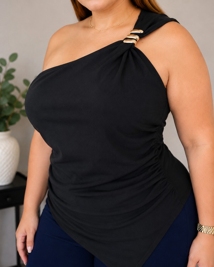 Blusa asimétrica 9291