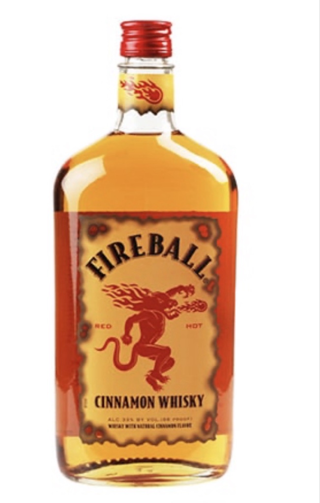 Fireball whisky canela