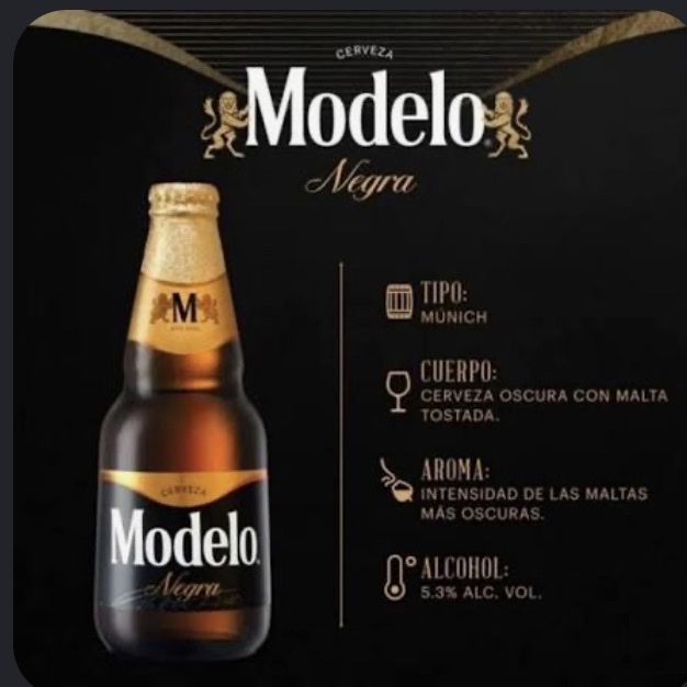 Modelo Negra cerveza negra