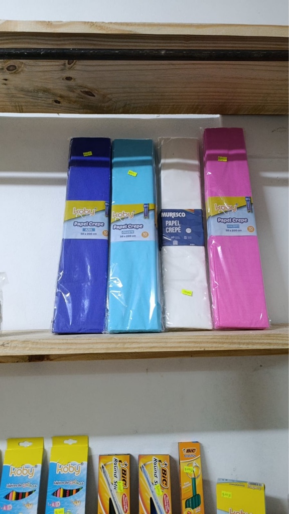 Papel afiche varios colores