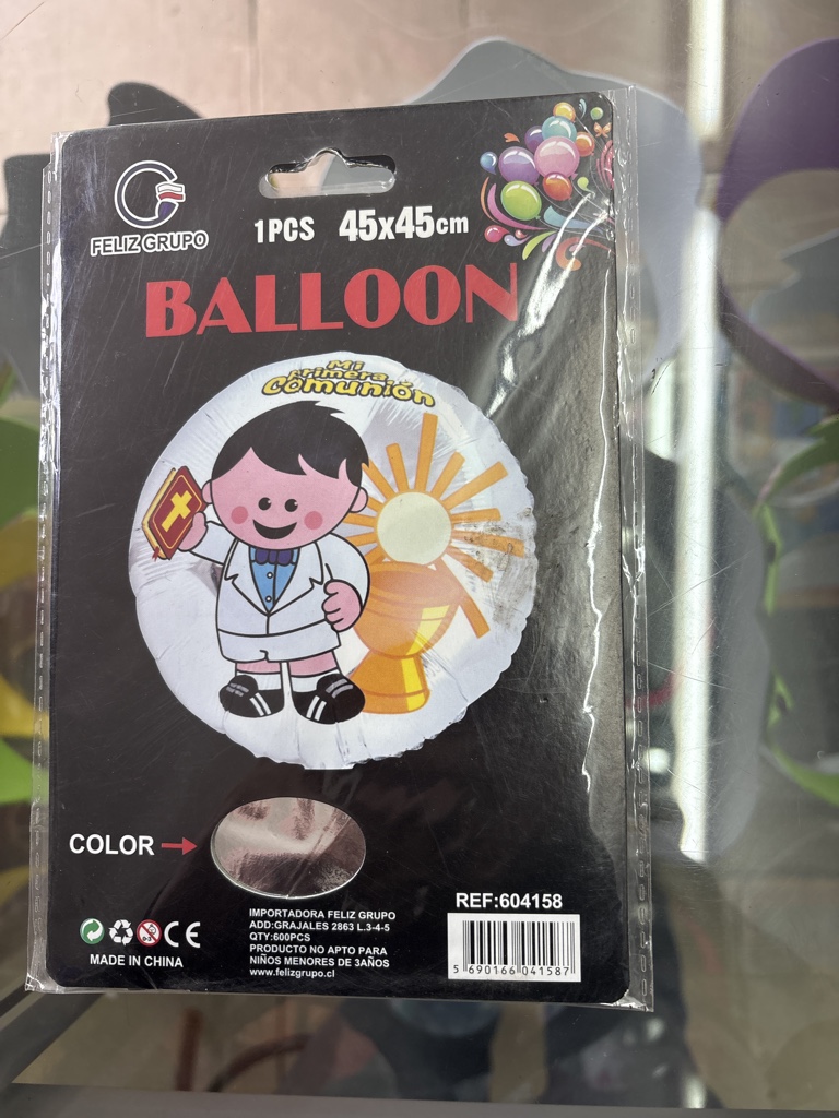 Globo 1° Comunión