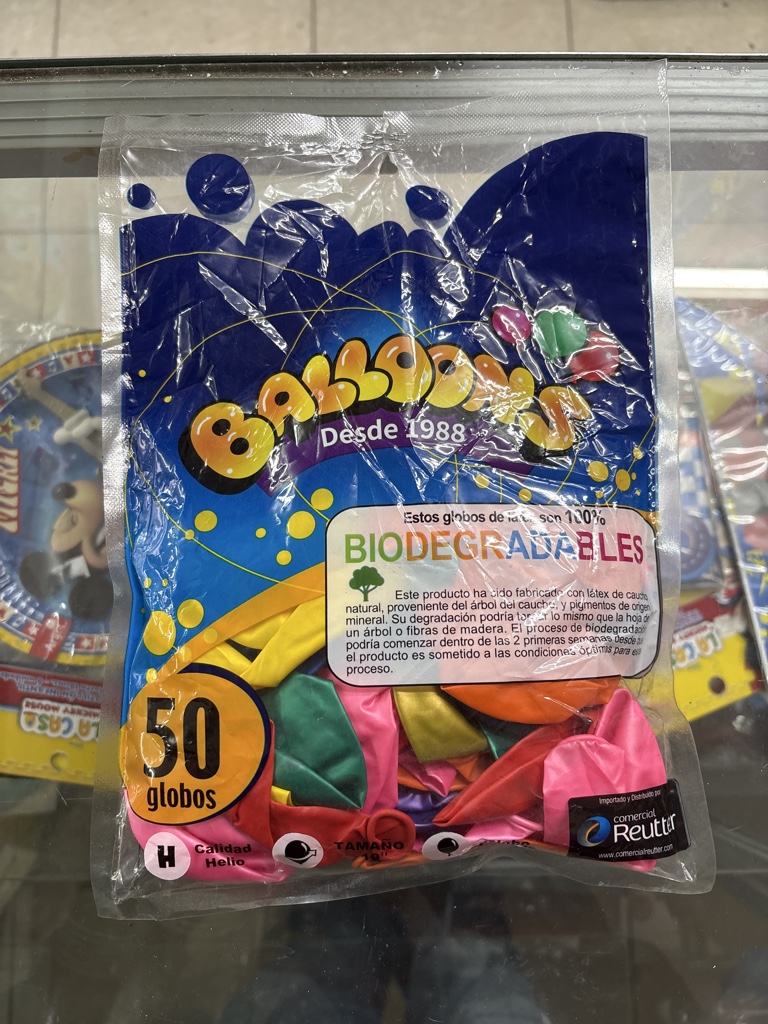 Globos 50 Unidades MULTICOLOR Perlados